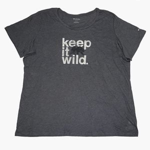 Columbia Women's Plus Size Keep it Wild T-shirt